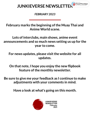 Junkieverse Newsletter Feb 23