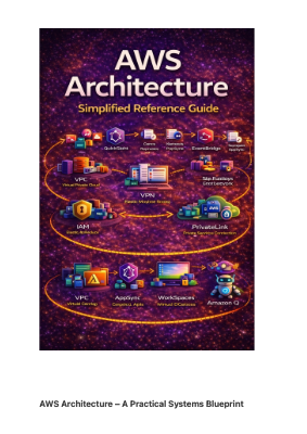 AWS Architecture – A Practical Systems Blueprint